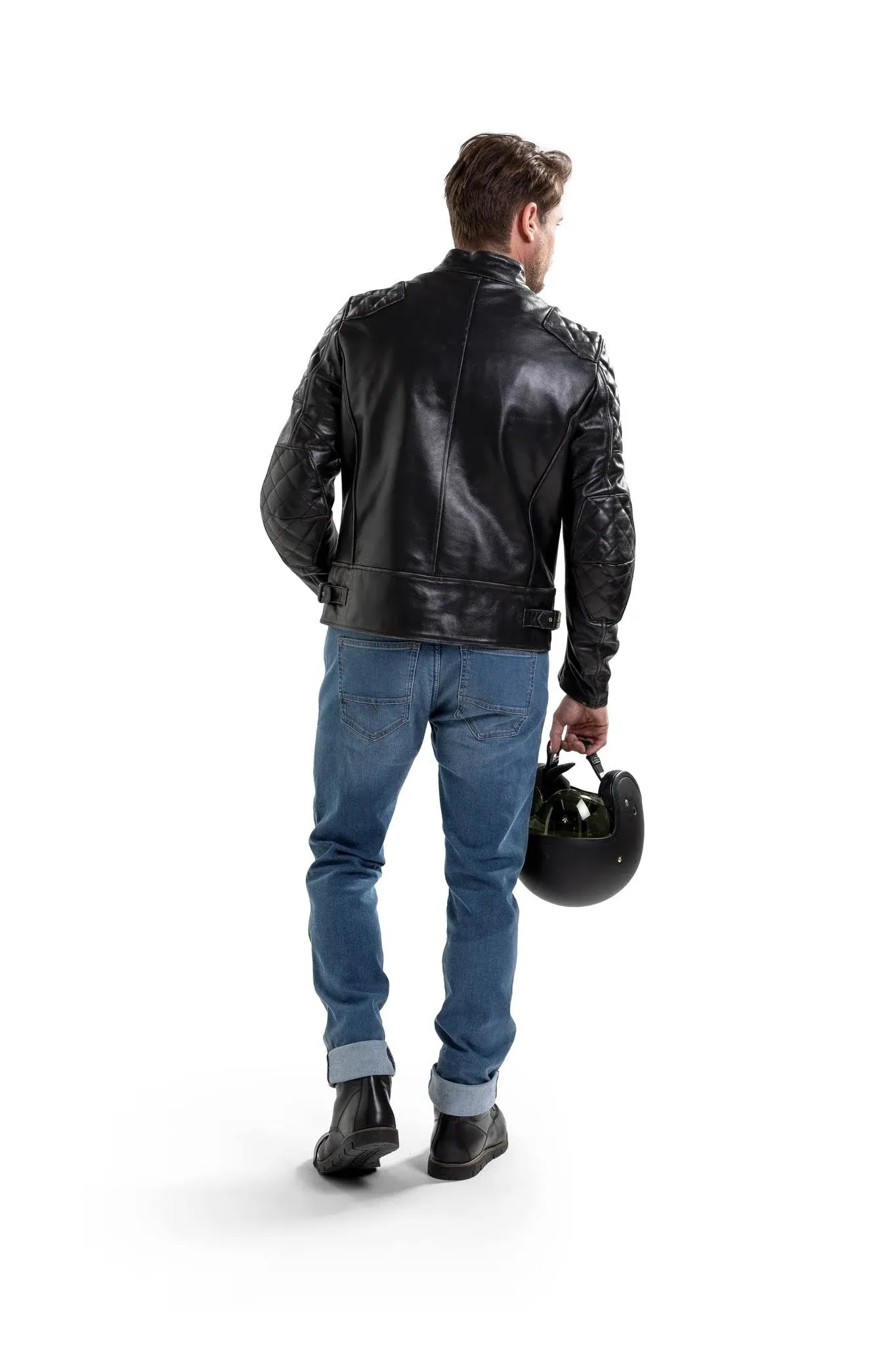 REVIT LANE BLACK LEATHER JACKET