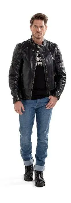 REVIT LANE BLACK LEATHER JACKET