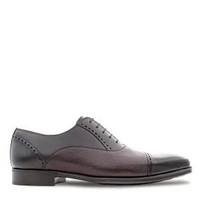 Shine/Embossed Rubber Sole Oxford