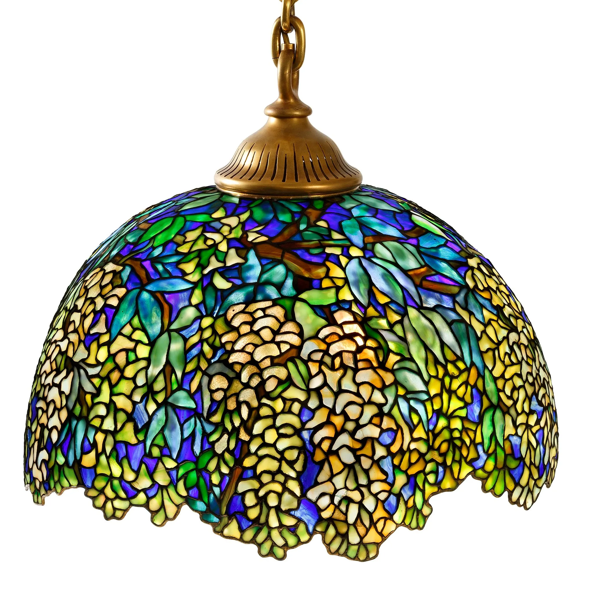 Tiffany Studios New York "Laburnum" Chandelier