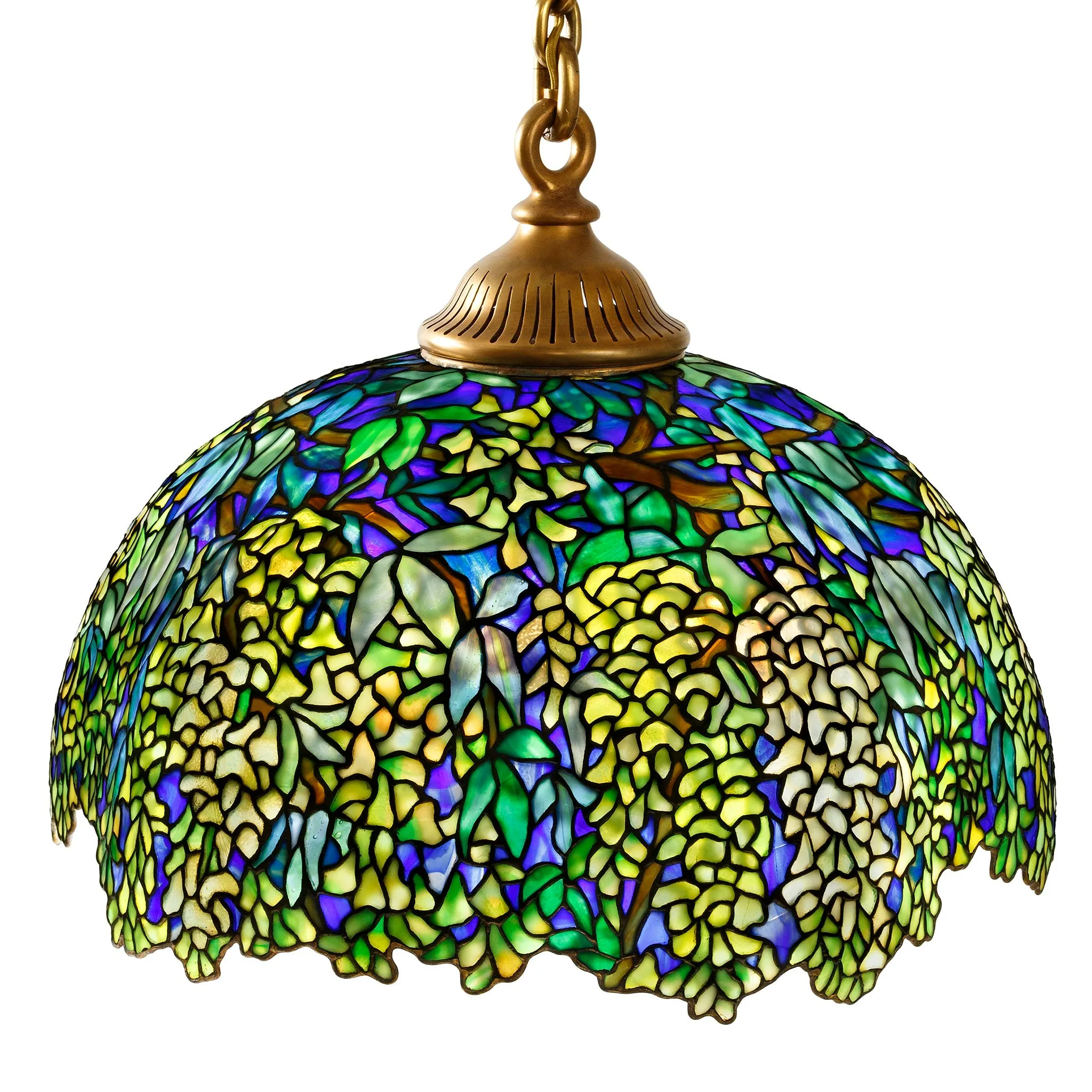 Tiffany Studios New York "Laburnum" Chandelier