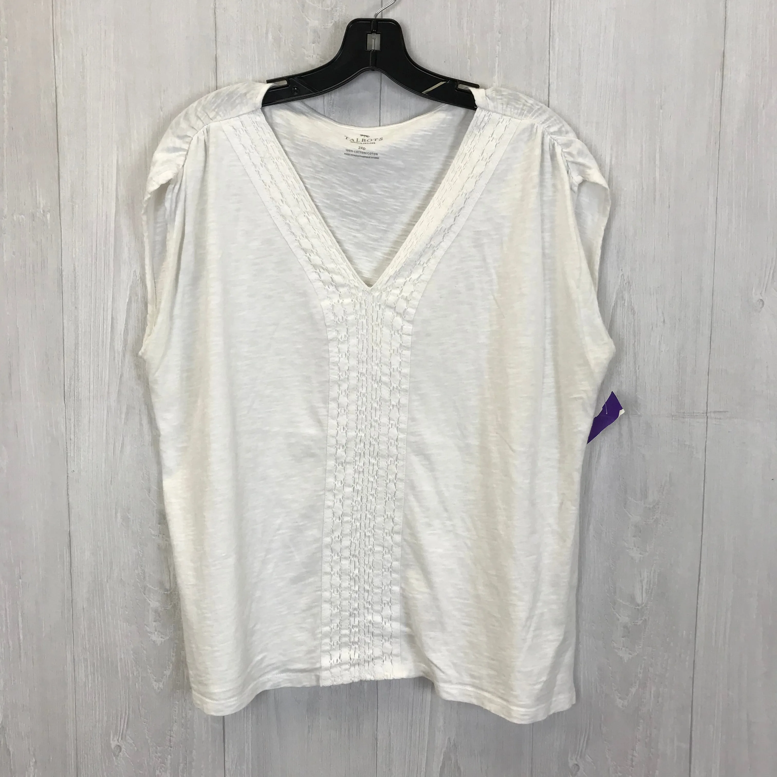 Top Sleeveless Basic By Talbots  Size: 2x