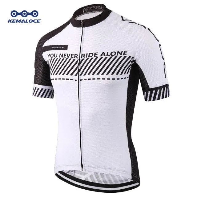 Wholesale 2018 3xl Road Uv Cycling Jersey Men Quick Dry Bicycle China Cycling Top MTB Dry Racing White Fit Blank Bike Shirts