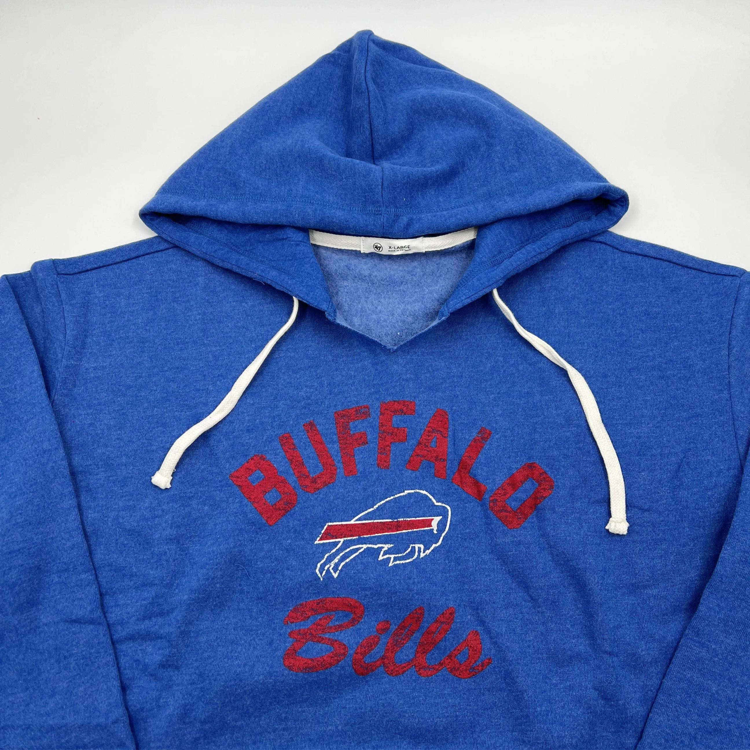 Women's '47 Brand Buffalo Bills Jetty Blue Hoodie