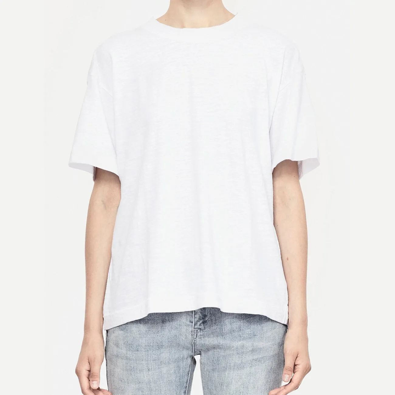 Women's Boy Tee - White