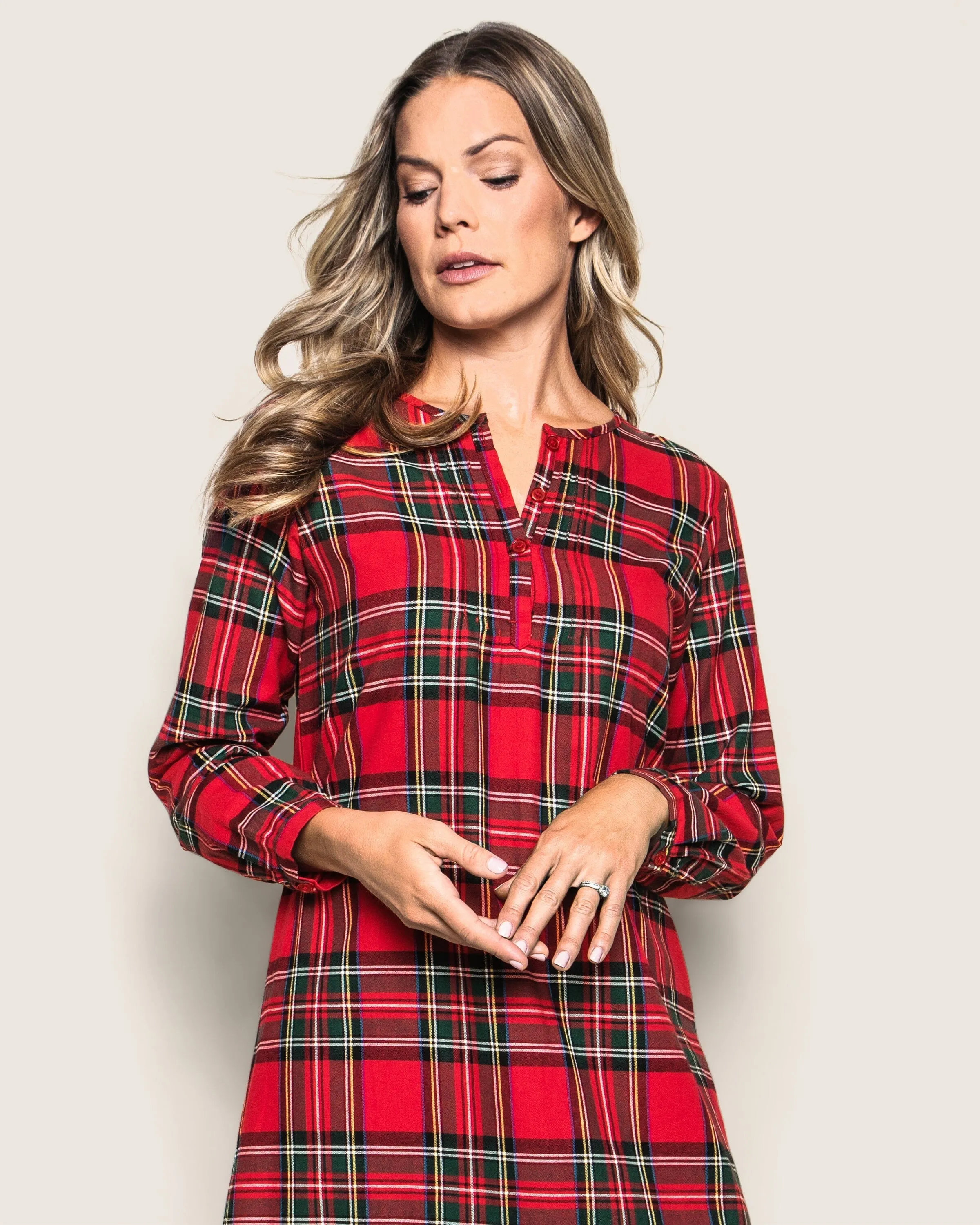 Women's Brushed Cotton Beatrice Nightgown | Imperial Tartan