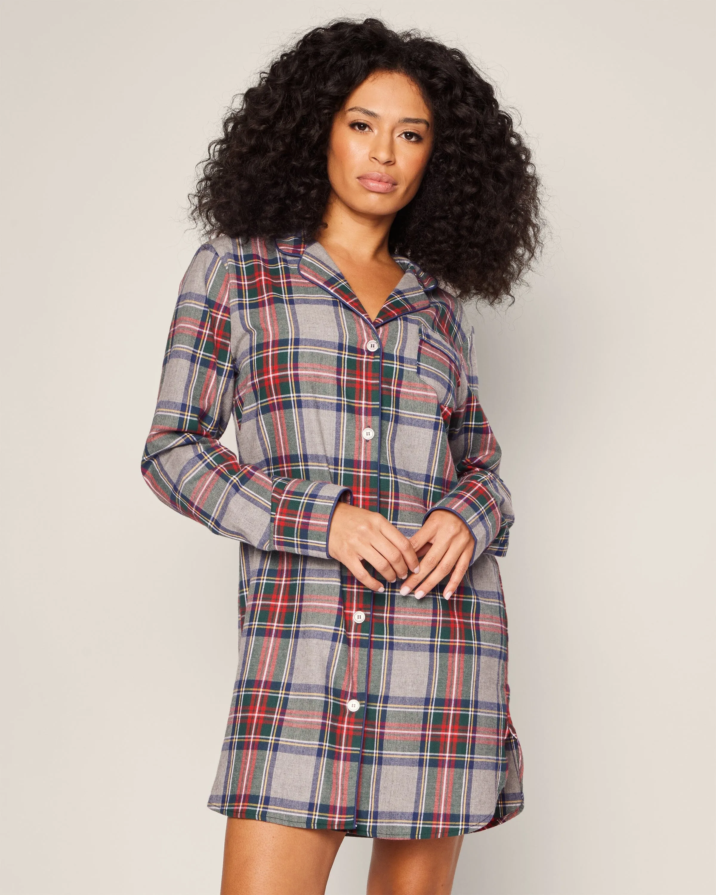 Women's Brushed Cotton Nightshirt | Westminster Tartan