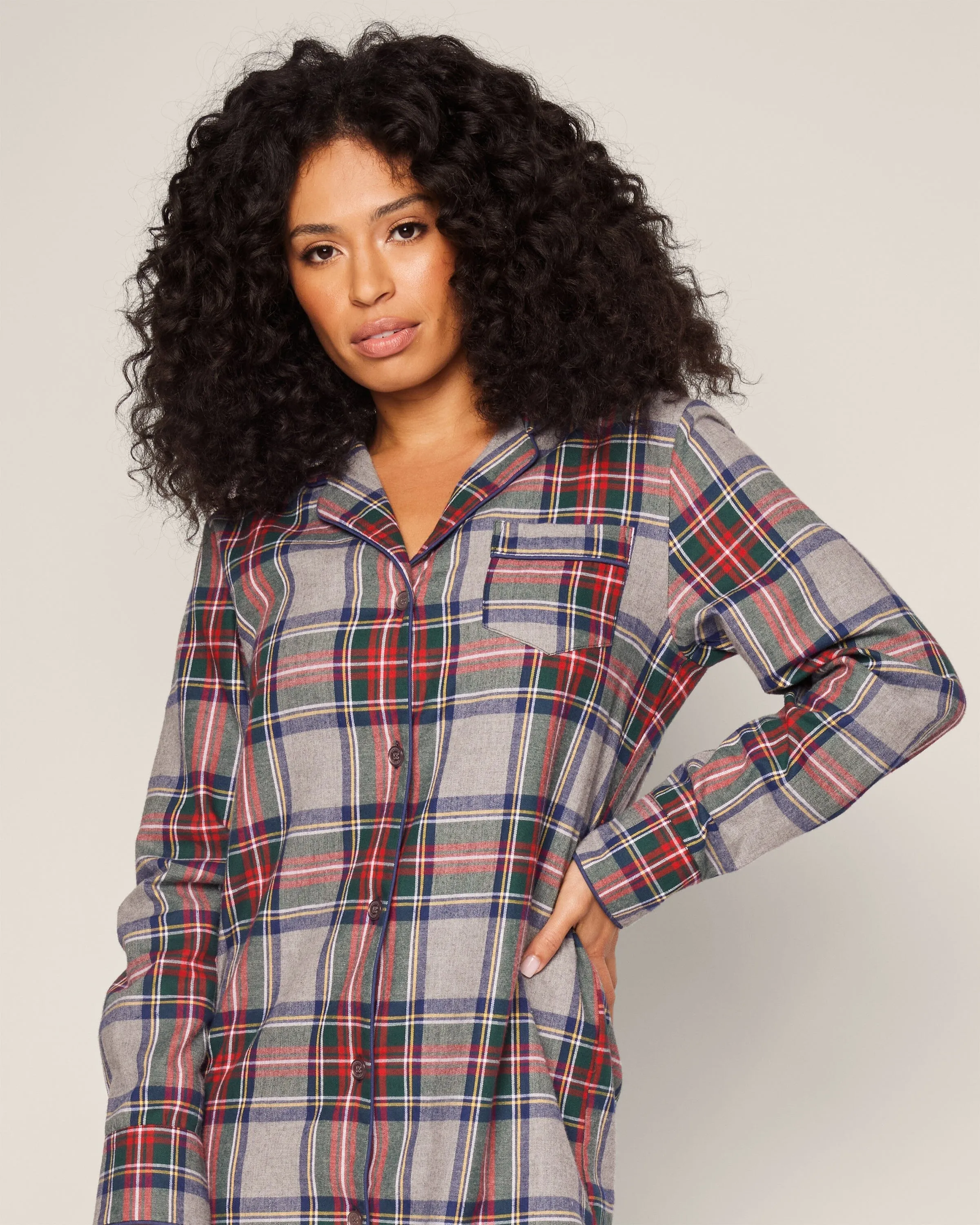 Women's Brushed Cotton Nightshirt | Westminster Tartan