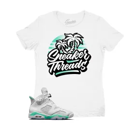 Womens - Mint Foam 6 St Palms Shirt